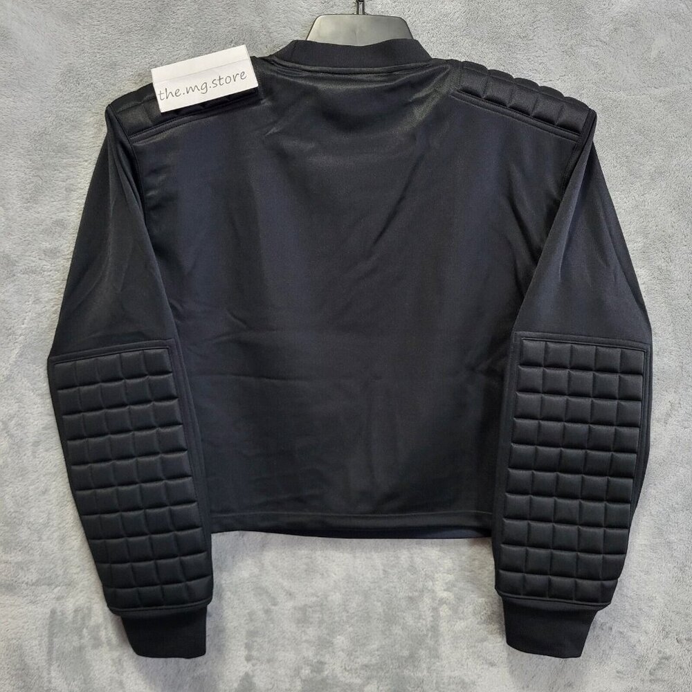 Adidas Blue Version Goalkeeper Womens LS Top Black Blue  Sz M HK7239  NWT - Picture 2 of 9